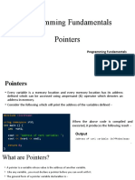Programming Fundamentals: Pointers Guide