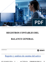 Registros contables del balance general