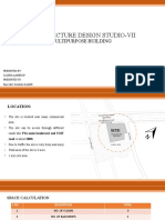 Architecture Design Studio-Vii: Multipurpose Building