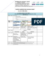 Jadual Survei Praktik Akreditasi RS