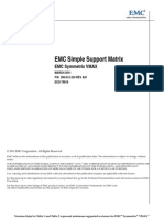 EMC Simple Support Matrix EMC Symmetrix VMAX