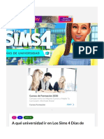 A Qué Universidad Ir en Los Sims 4 Días de Universidad - Play Trucos