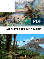 Maqueta Dinosaurios