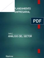 Sesión 7 Pe Fase Analítica Del Pe - Análisis Del Sector