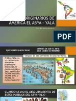 Pueblos Originarios de America El Abya - Yala