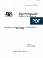 Institute English: Defense Language Center