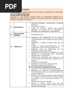 2 ACTIVIDAD EJEMPLO - Actividad Con El Entorno y Gestiones. Interrelación Con Las Entidades Del Barrio.