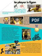 Egan Bernal Colombian cyclist Tour de France champ