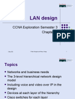 LAN Design: CCNA Exploration Semester 3