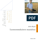 Luonnonmukainen Maatalous