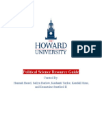 Revised Political Science Resource Guide