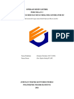 2BTEN - 191711036 - DeannaChristine - Operasi MesinListrik - Laporan Percobaan 3 Pengukuran Rugi Besi Dan Rugi Mekanik Generator DC