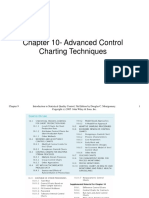 Chapter 10-Advanced Control Charting Techniques