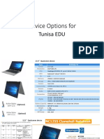 Device Optionsfor Tunisia