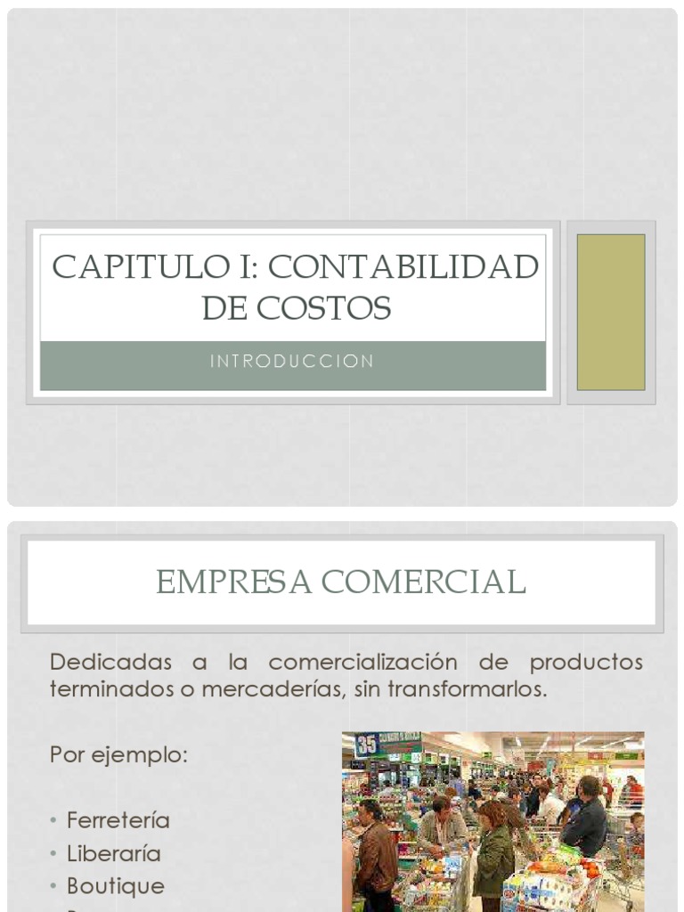 Contabilidad de Costos en Empresas | PDF | Contabilidad de costos | Costo