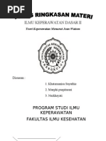 Download TEORI KEPERAWATAN MENURUT JEAN WATSON by Mardha Suyuthie SN50587700 doc pdf