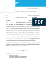 Autorizacion Para Renovacion Anual de Matricula