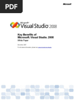 Key Benefits of Microsoft Visual Studio 2008: White Paper