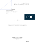 Alejandro Ávila Huerta - El Performance de La Masculinidad. Acción o Actuación