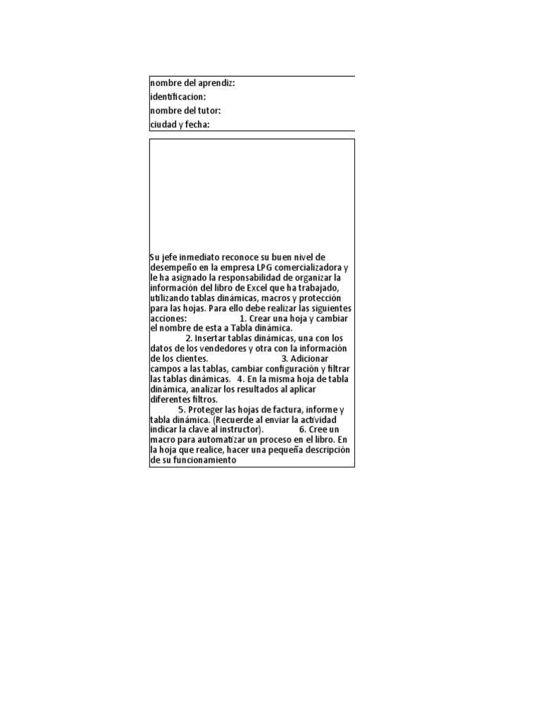 Tabla Dinamica y Macros PDF Fluidos corporales Leche