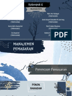 Kelompok 6 MANAJEMEN PEMASARAN (PERENCANAAN PEMASARAN)