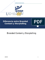 Unidad 4- Diferencia entre Storytelling y Branded Content