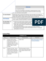 John Brown - Lesson Plan With Feedback