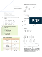 Evaluación I Notación Científica