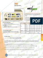 Multi-Purpose Electrosurgical Generator: Monitor-Set Enable Range