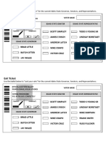 Sistad - Post Assessment Ballot