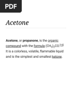 Propanone Risk Assessment Guidelines | PDF | Chemical Compounds ...