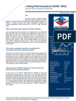 Hau Giang Pharmaceutical (HOSE: DHG) : Deserving of Its Valuation Premium