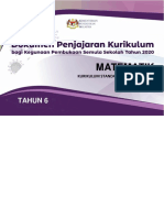 KSSR Matematik Tahun 6 (Dijajarkan)