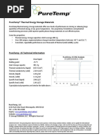 Rubitherm RT PCM Data Sheet | PDF | Physical Chemistry | Building ...