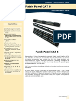 Hoja de Datos Pach Panel LANPRO