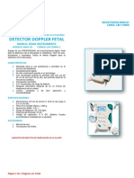 Detector - Doppler Fetal Edan Inst Basic-Df