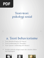 Materi 2 Teori Teori Dalam Psikologi Sosial Pdf