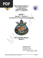 ICT - JAVA1-Grade11 - IntroToProgrammingLanguage