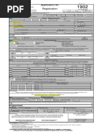 Application For Registration: Kawanihan NG Rentas Internas