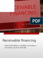 Receivable Financing: Pledge, Assignment, and Factoring