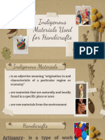 Indigenous Materials 2