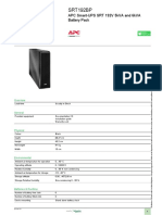 Smart-UPS Battery Systems - SRT192BP