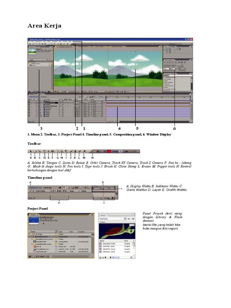 Modul Animasi Dengan Adobe After Effects CS3 - 2 | PDF