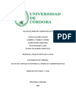 Ultimo Taller de Derecho Adminitrativo. Responsabilidad Del Estado.