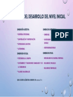 Dimenciones Del Desarrollo Del Nivel Inicial