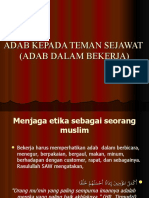 Adab Kepada Sejawat