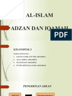 Adzan Dan Iqamah - Kelompok 3
