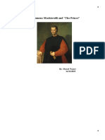 Infamous Machiavelli and The Prince