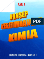 Bab6-Kesetimbangan Kimia