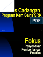 Kertas Cadangan SRK PROJEK Sains